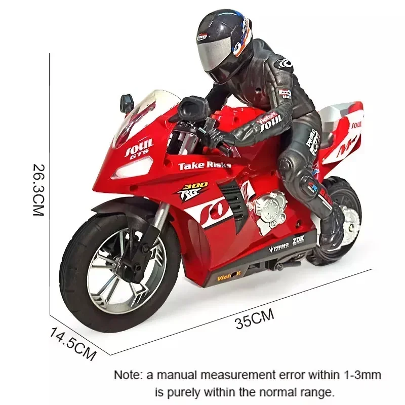 1:6 Szybki model motocykla Duży 2.4G RC Motocykl Samochód sterowany radiowo Zabawka zdalnie sterowana Drift Stunt Cars Zabawki chłopięce