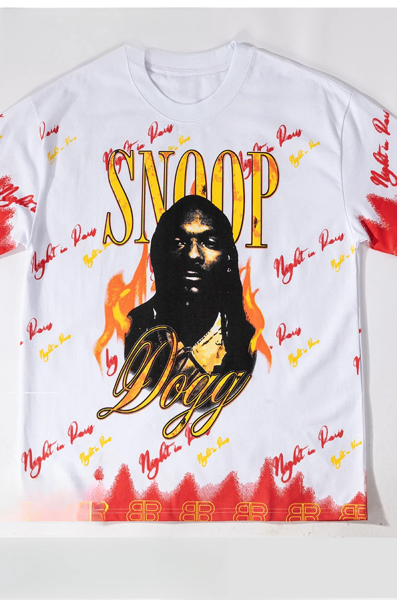 Amerikanischer Hip-Hop-Indie-Rapper, 3D-Druck, lockeres High-Street-Kurzarm-Mode-Freizeit-T-Shirt für Herren und Damen, trendig.