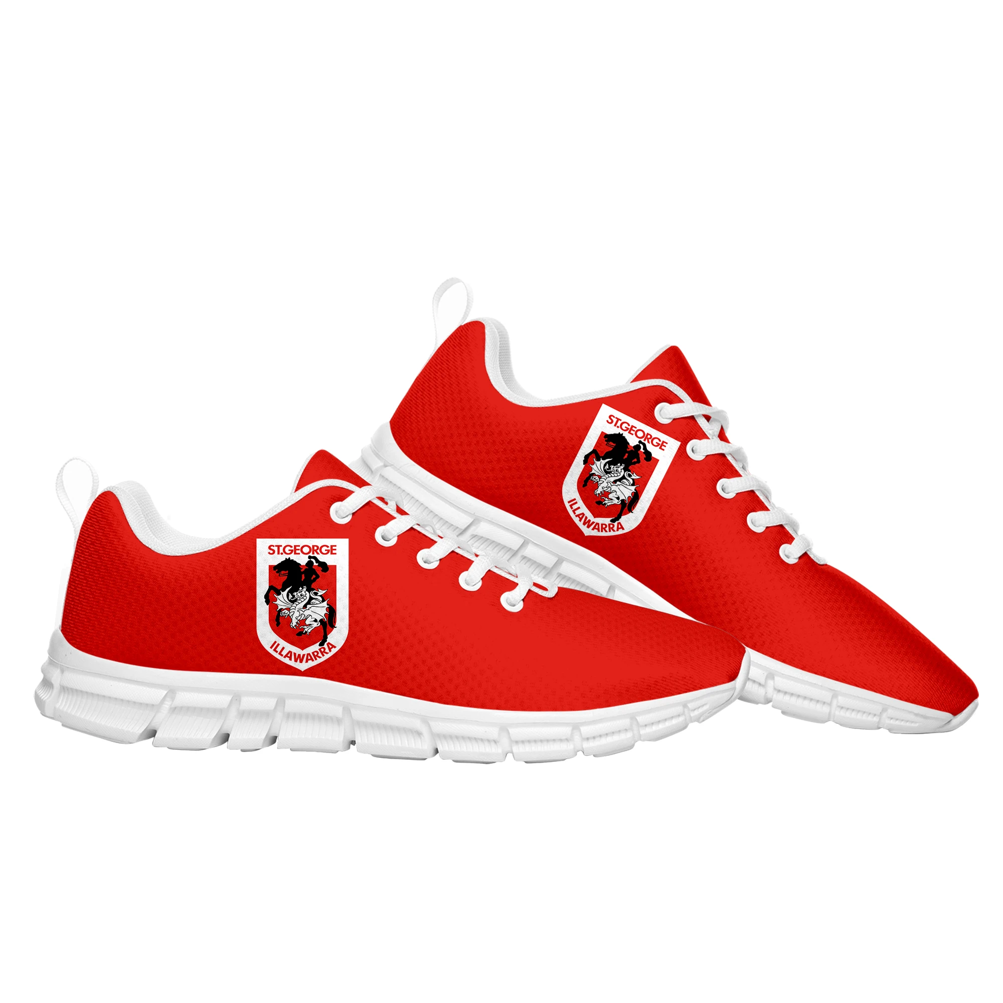 St.George Illawarra Dragons  Australian Rugby Sports Shoes Mens Womens Teenager Kids Children Sneakers High Quality Parent DIY