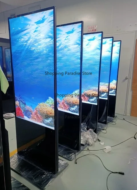 

55 Inch LED Screen LCD Advertising Kiosk for Indoor/Outdoor Digital Signage Customizable 100/85/75/65/43 Display Sizes