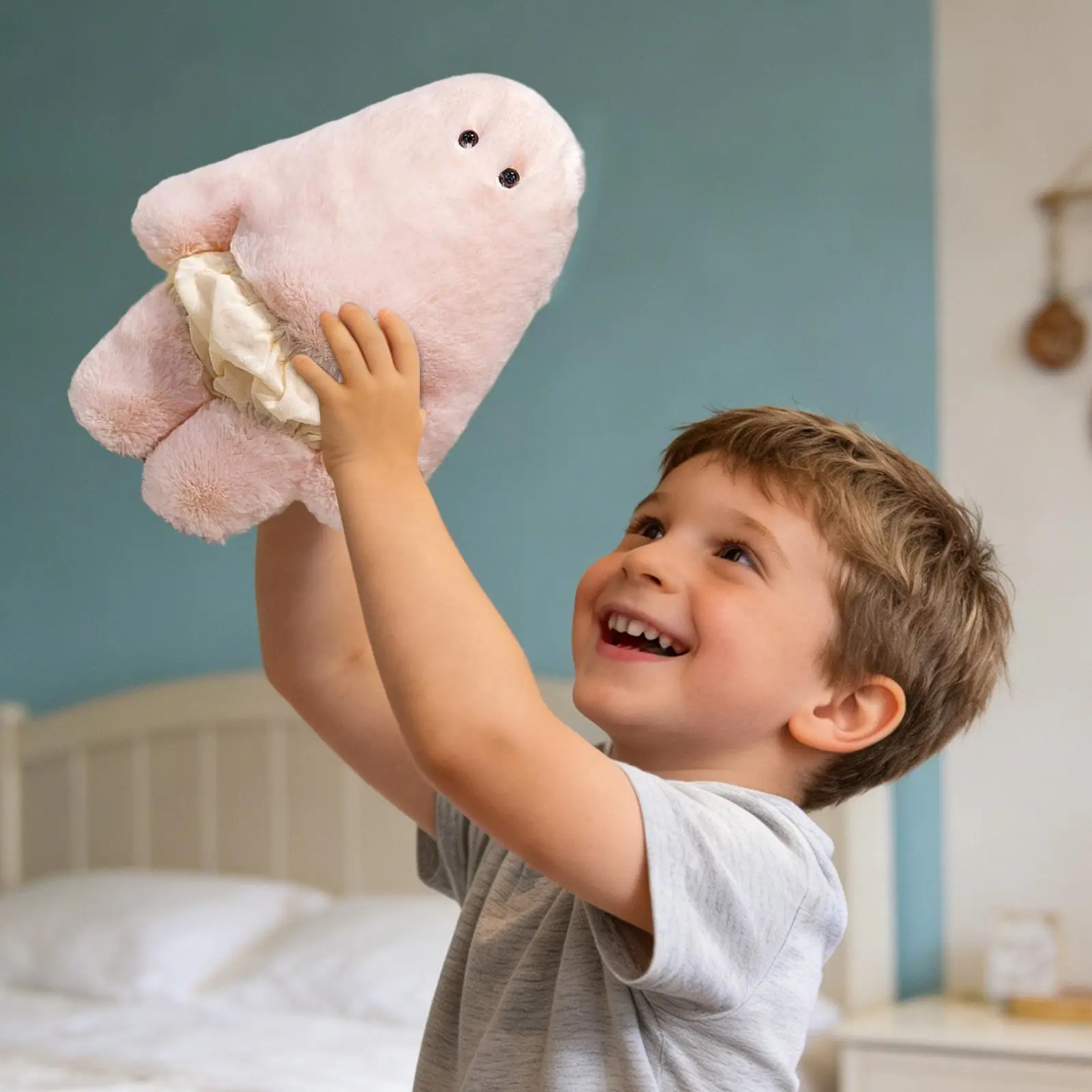 Cute Stuffed Silly Doll Funny Pants Jun Cuddly Plushie Doll Plush Figure Doll Stuffed Soft Gift Toys For Children Kids Boys