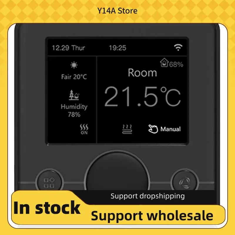 

Y14A Wi-Fi термостат Tuya электрический подогрев пола газовый котел контроллер температуры умный Alexa Google Home