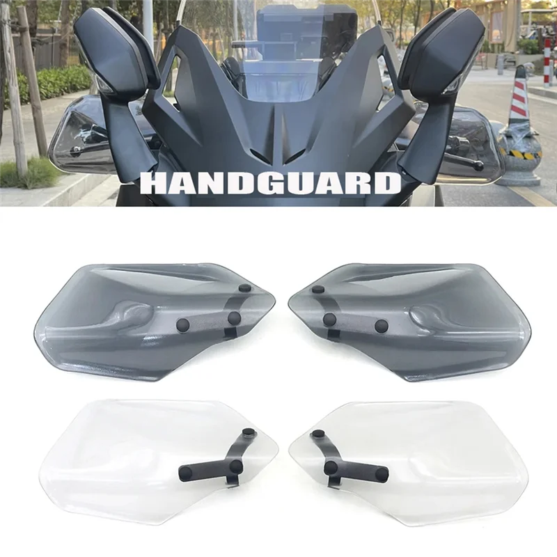 Osłony dłoni motocyklowe, handbary, ochraniacze dłoni, szyba przednia do Honda 350 NSS350