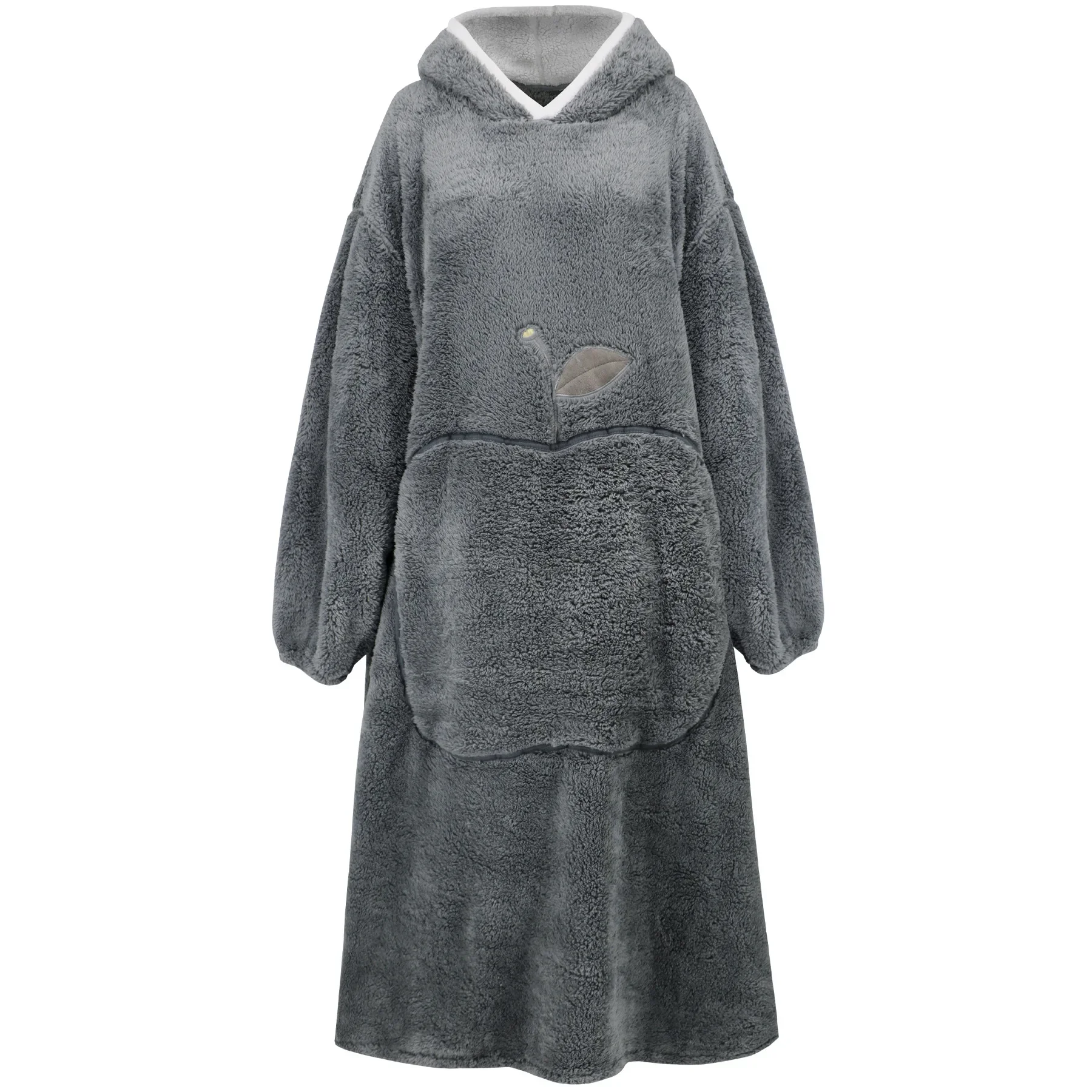 Thicken Winter Women 2024 Hooded Nightgown Long Night Dress Pajamas Female Sleepwear Nightgowns Warm Home Clothes Nightwear