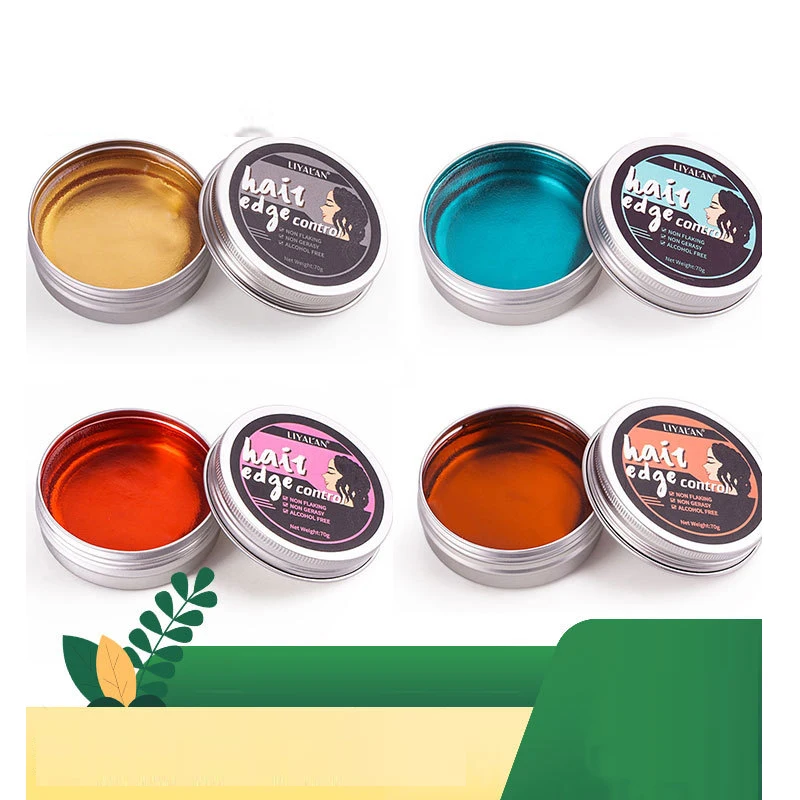 Styling Retro Hair Oil, Hair Wax Oil Hair Paste, Big Back Men's Styling, 4 Colors Hair Gel Hair Mud, On-the-go, Fast Styling