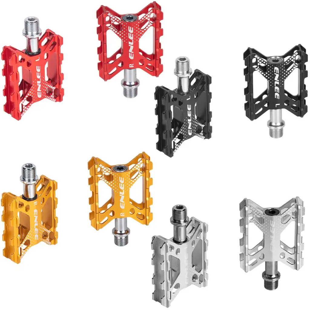 

Mountain Bike Pedals Lightweight Sealed Bearing Wide Flat Pedals