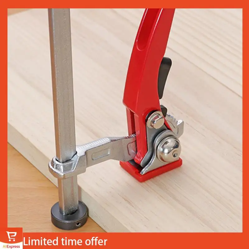 Verse houtbewerkingstafelklem, desktop snelklem, snelle positioneringsklem, houtbewerkingswerkbank, basisdiameter 19 mm