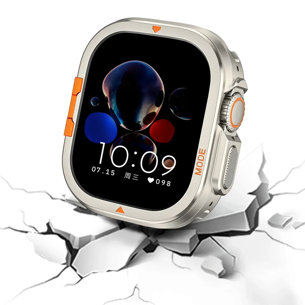 Funda de aleación de Metal para Apple Watch 10, funda protectora de 46mm, cubierta de aluminio, marco de parachoques para IWatch Series 10 Ultra 2, Protector de 49mm