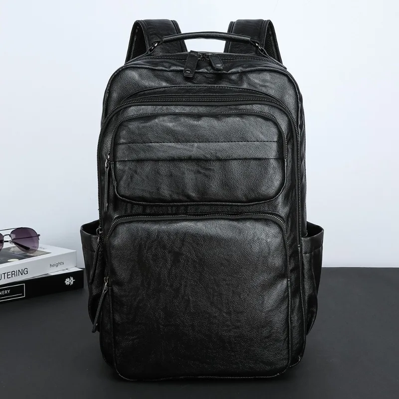 

Новый стильный рюкзак, мужская сумка для ноутбука, большой вместительный дорожный рюкзак для мужчин, модный повседневный мужской рюкзак, студенческие школьные ранцы, рюкзак
