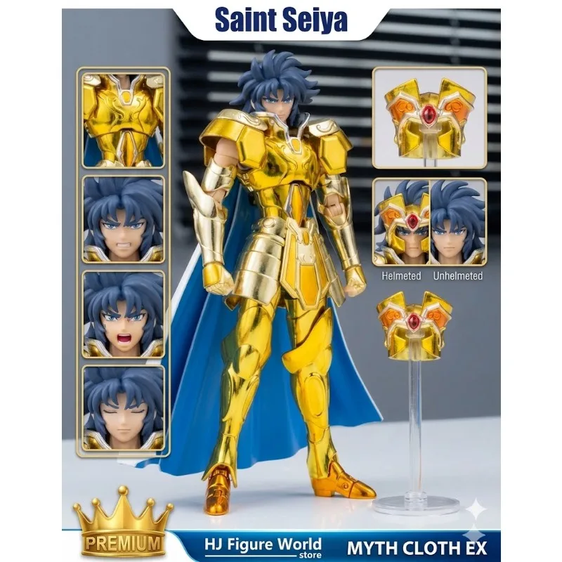 【Envio em 8 Horas】 Saint Seiya CS Myth Cloth EX Armadura de Metal Fundido Cavaleiro de Ouro Gêmeos Saga Boneco de Ação Colecionável Presente
