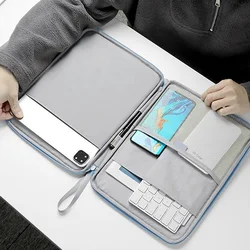 Tablet Sleeve Bag 9-11 For iPad 12th 11th 10th Pro AIR 11 10.2 12.9 13 Case Samsung Redmi Huawei Lenovo Shockproof PU Pouch Bags