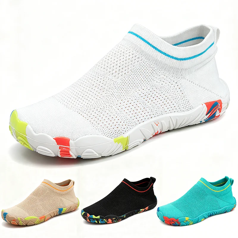 Summer Five‑Finger Water Shoes for Men Women, Quick‑Drying Anti‑Slip Wading Shoes for Beach River Tracing Outdoor