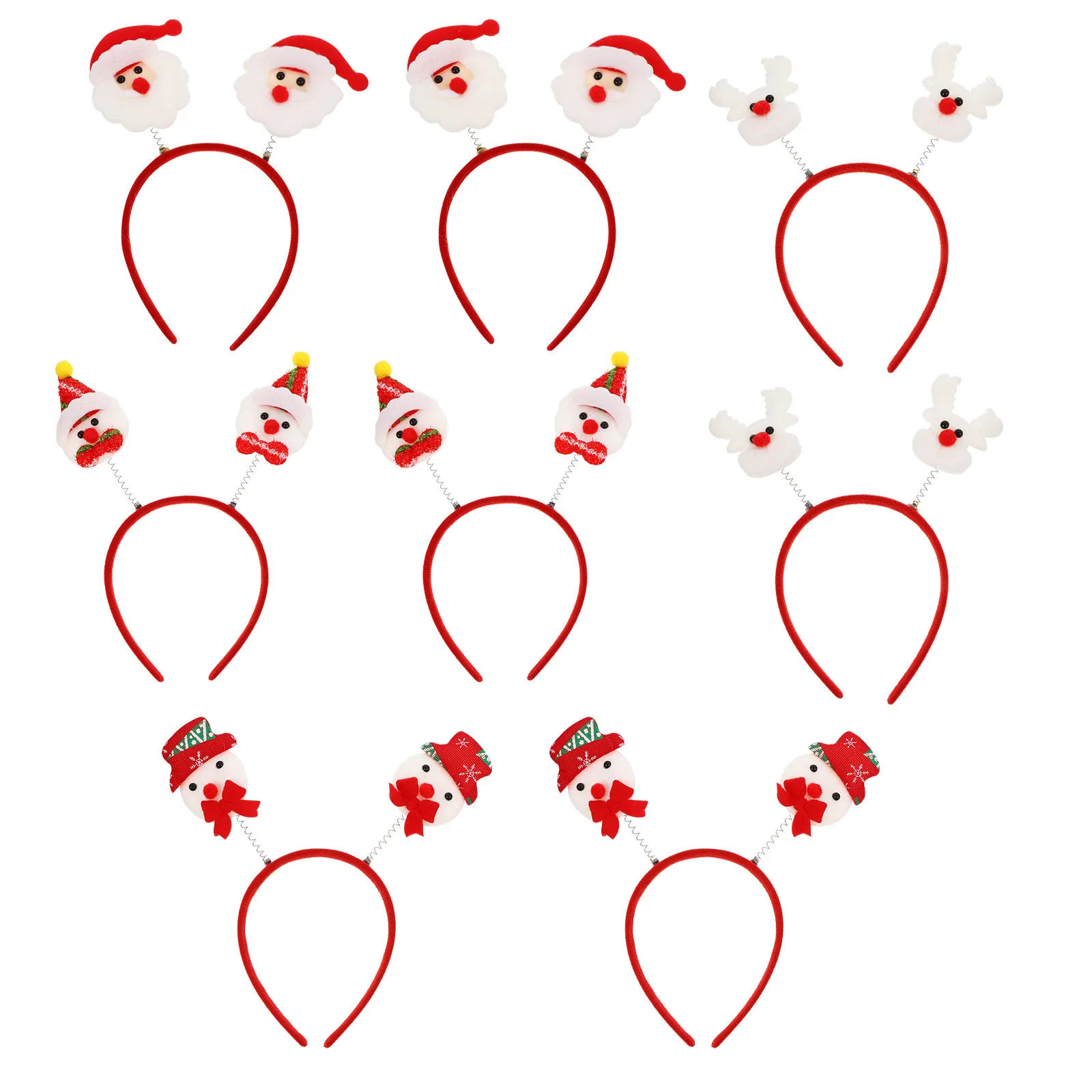 conjunto-de-8-faixas-de-cabelo-de-natal-com-tema-papai-noel-para-criancas-estilo-desenho-animado-vibrante-tiara-elastica-confortavel-para-o-espirito-festivo