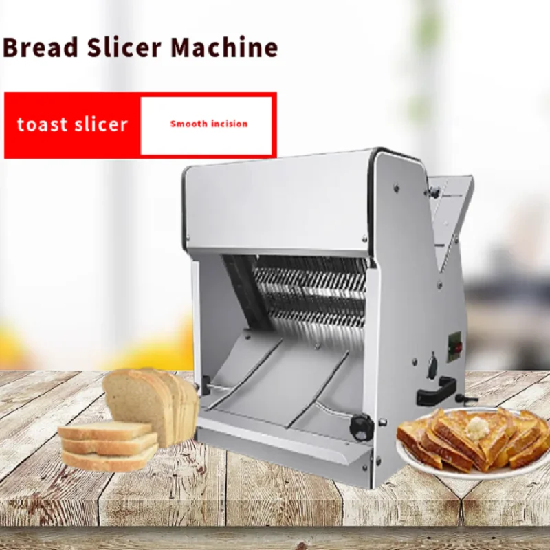

Stainless Steel Bakery Baking Machinery Bread Slicer Mushroom Toast Bread Slicer