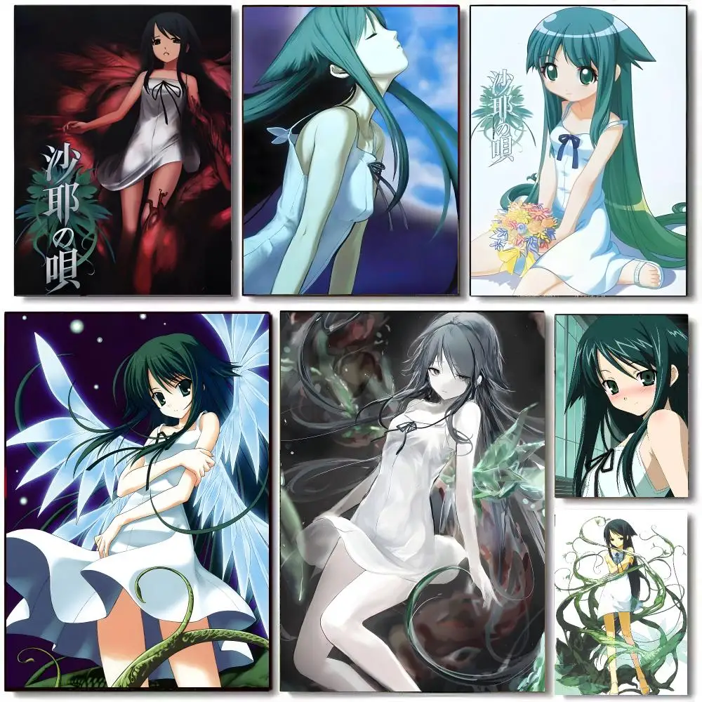 Horror Manga S-Saya No Uta Poster High Quality Bedroom Living Room Aesthetic Wall Decoration Painting Stickers Gift