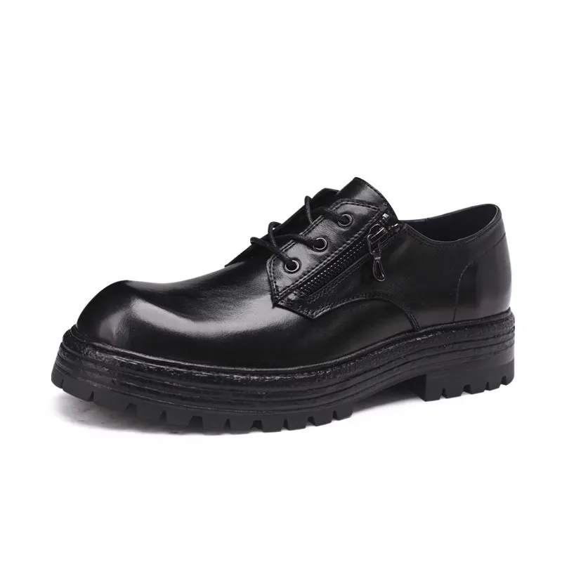 

Business Shoes Spring Autumn Luxury Designer Shoes Men Leather Original High Quality All Match Cowhide Dress Shoes Men Sneakers
