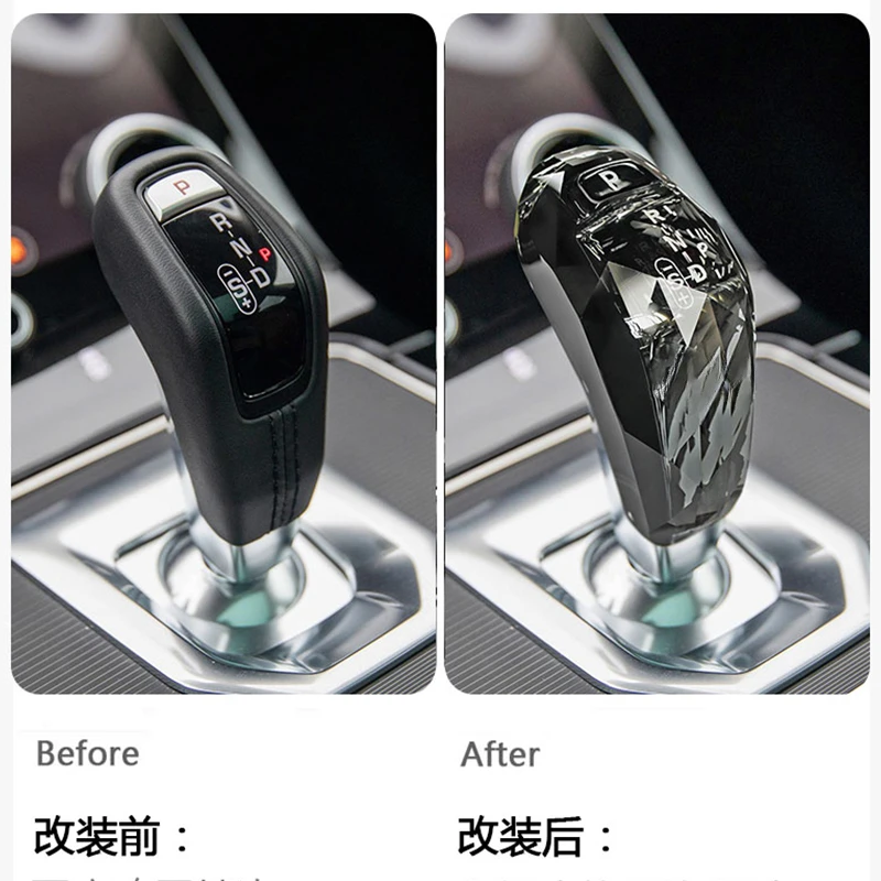 Gear head for Land Rover Range Rover Sport ‌Evoque Jaguar XEL crystal gear handle modified car interior accessories