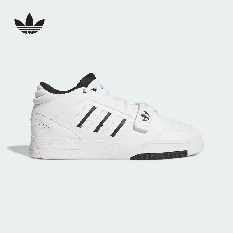 Adidas Originals Authentic Mid Top Skate Shoes KI1256 Synthetic Upper Fabric Lining Rubber Outsole Street Casual Sneakers