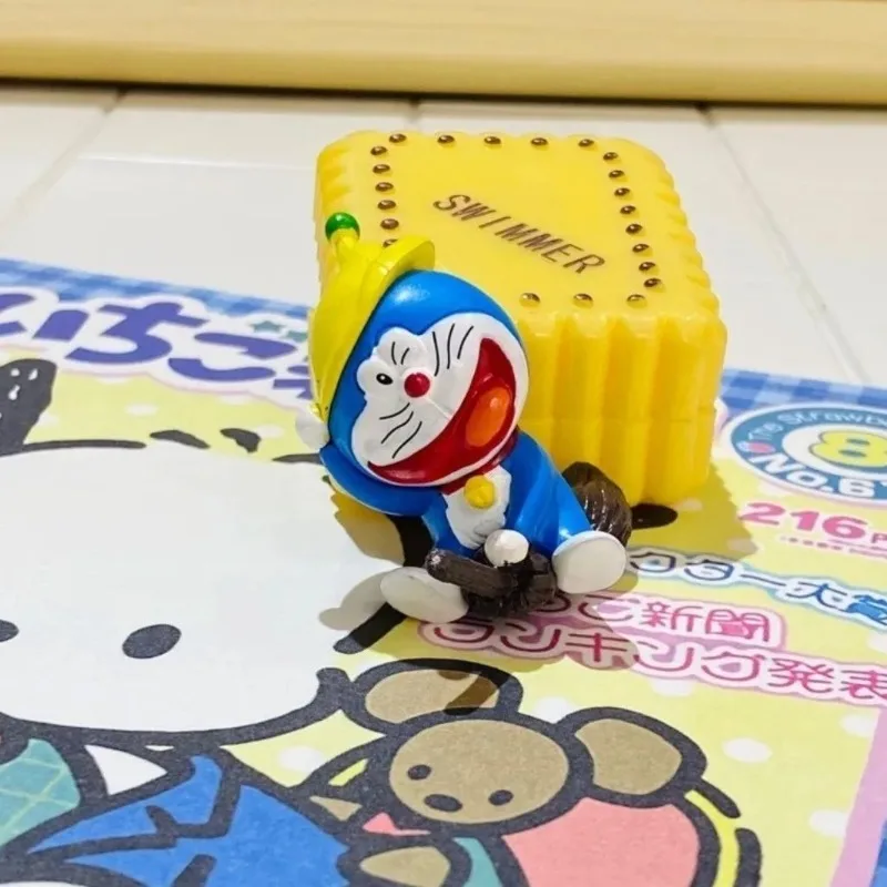 6 قطعة الملاك عبقور الشكل أنيمي الطرفية جلجل القط الكرتون لطيف الإبداعية شخصية نموذج حلية هدية عيد ميلاد بالجملة