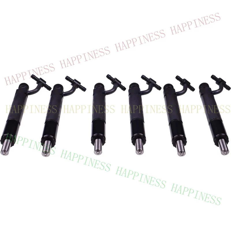 RM+   6PK For Navistar DTA466 DT466 Engines Fuel Injectors 1806407C91 780332 735350C91