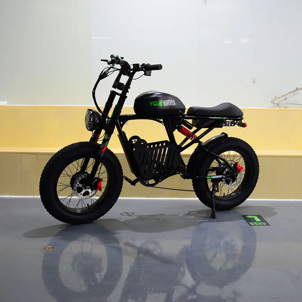 New 3000W 50Ah Super Electric Bike Motorcycle 73 RX Dual Drive Motor Downhill ebike Fat Beach Dirt Soft Tail Electric Bicycle