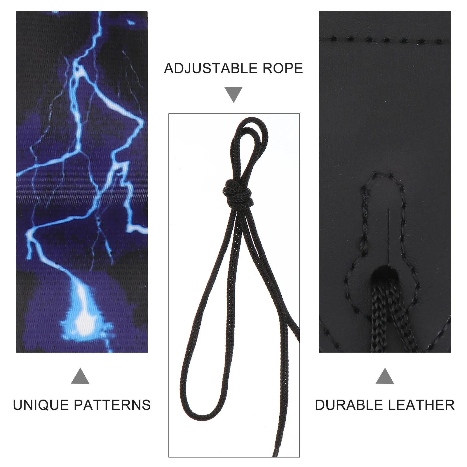 

Guitar Strap Bass Accessories Soft Electric with Straps Acoustic Flame to Weave Child