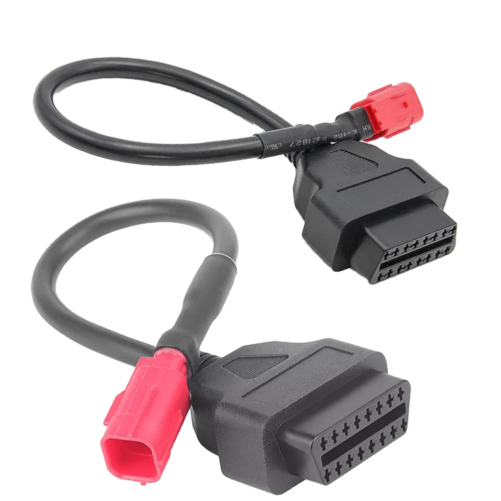 6Pin Diagnostic Scanner Adapter Cable On-BD Motorcycle Cable 6 Pin To 16 Pin On-BD2 Connector Diagnostic Tool for Honda Piaggio