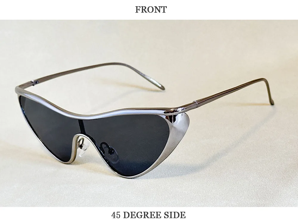 2025 mode Cat Eye Sonnenbrille Frauen Trendy Vintage Luxus Gläser Luxe Femme Lunette Soleil Femme Lentes De Sol Mujer Okulary – Detail 21