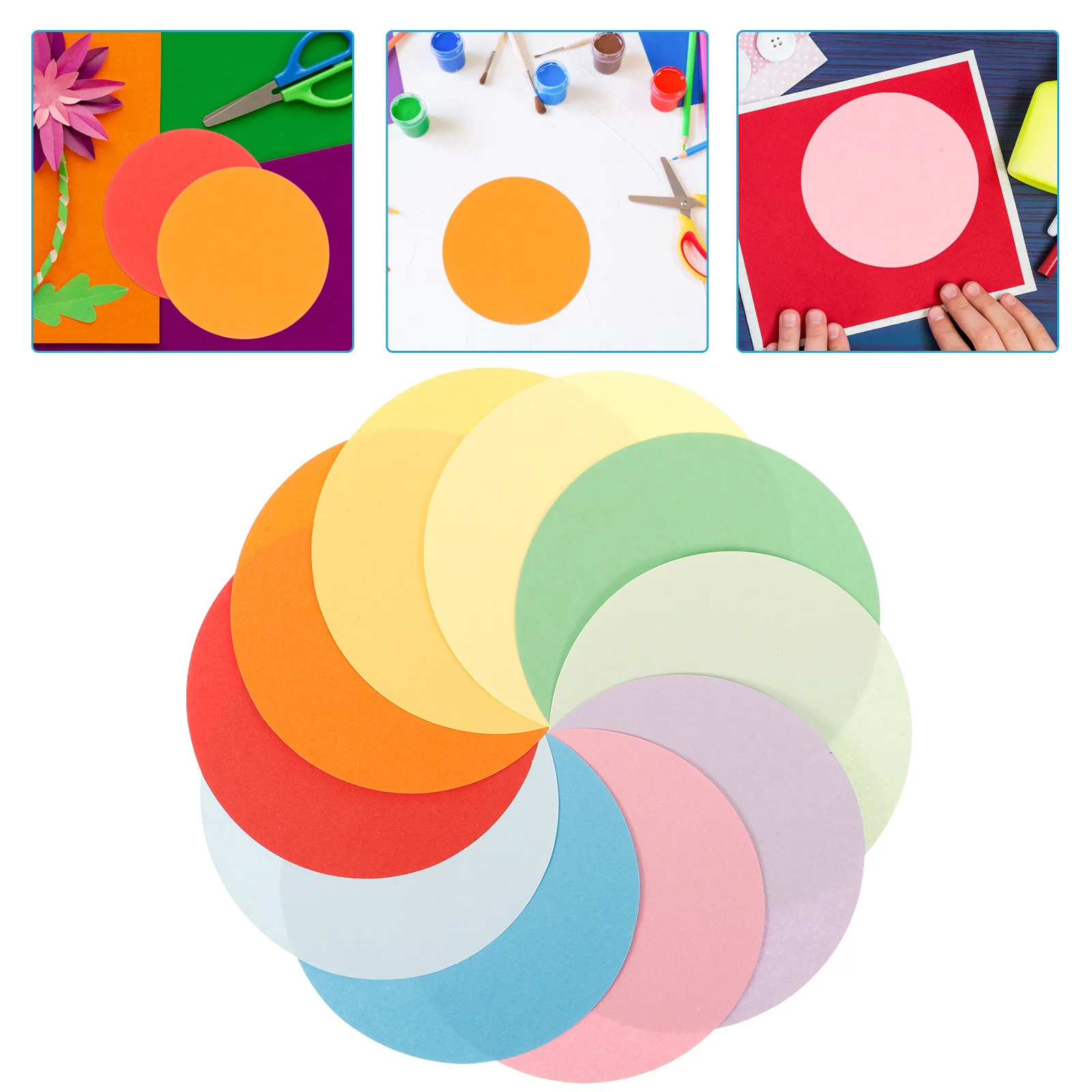 Conjunto de papel recortado de desenho animado, folhas de artesanato diy para projetos artesanais, papel dobrável decorativo