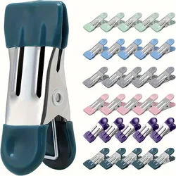 30Pc Sealing clip with Rubber Grip, Multipurpose Chip Clips for Laundry, Photos, Food Bags - Assorted Colors