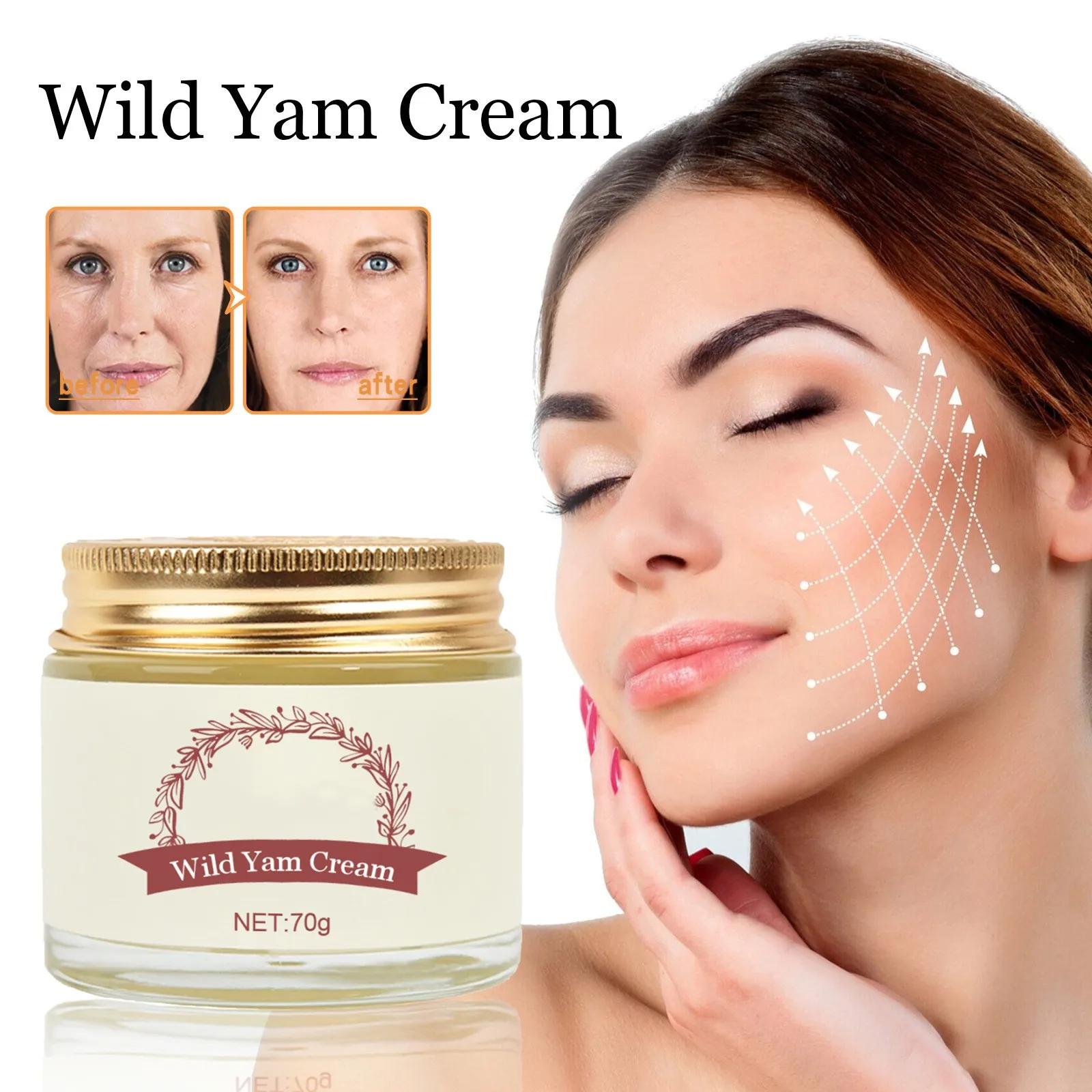 Wild Yam Cre Am, Annas Wild Yam Cre Am Organic For Women Promoting Perimenopause & Menopause Support All Skin Types