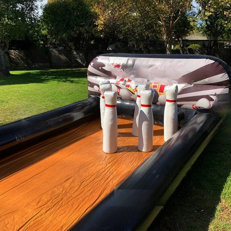 Large Inflatable Bowling Playground Outdoor Leisure Ball Competitive Inflatable Facilities Commercial Large Model