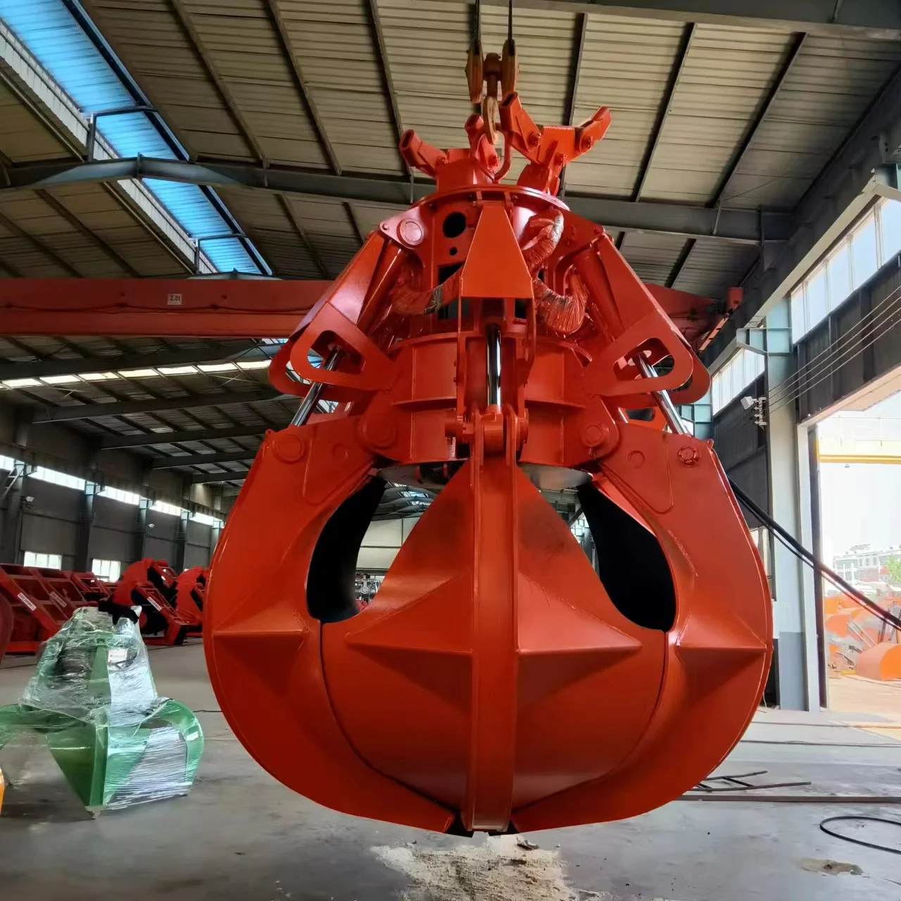Large Hydraulic Six-Petal Grab with Strong Gripping Force Easy Operation Core Engine Motor Components Product Category Grapples view 3