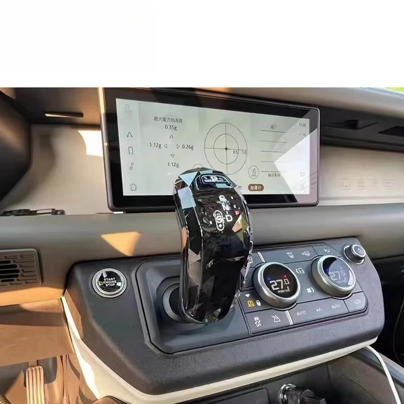 2020-2024 سنة المدافع 90/110/130 كشك كريستال للمدافع مباشرة استبدال كريستال زجاج مقبض اكسسوارات السيارات أجزاء #4