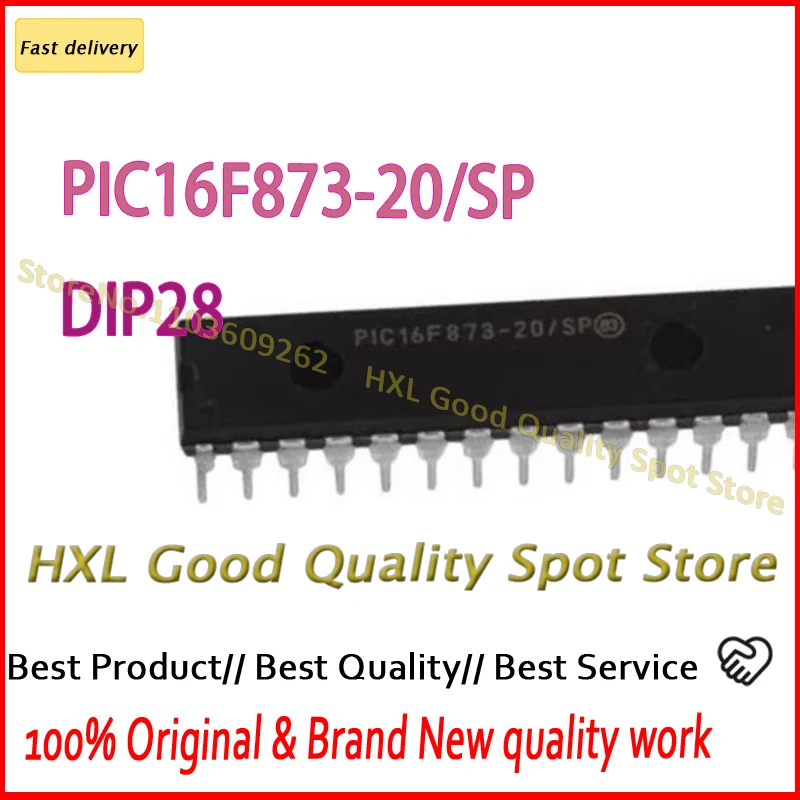 

PIC16F873-20/SP PIC16F873-20 PIC16F873 DIP-28 в наличии 100% исправны 10 шт.