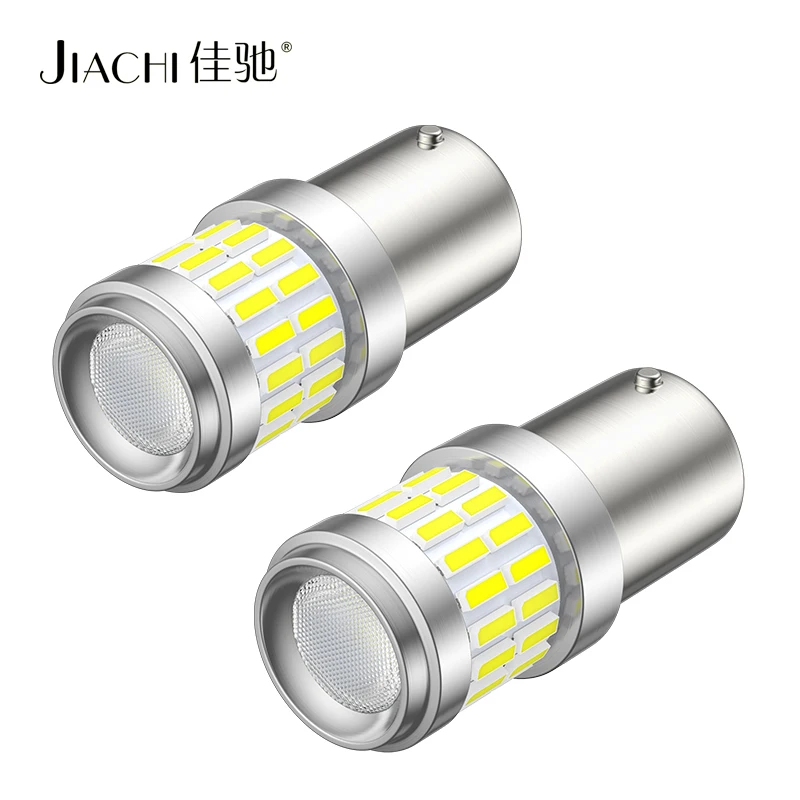 

Jiachi 2pcs 1156 BA15S P21W LED PY21W BAY15D LED Bulb 1157 P21/5W R5W 37pcs 4014+3030SMD Auto Lamp Bulbs Car LED Light 12-24V