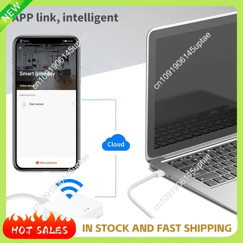 

N88R 2X Tuya Zigbee Gateway HUB Wireless Smart Home Bridge Smart Life Remote Control Zigbee Protocol Works For Alexa Google