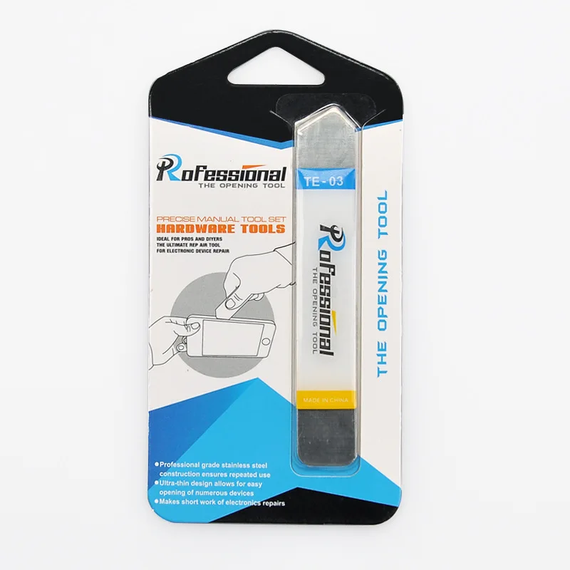

TE-03 Деталь для разборки мобильного телефона, металлическая монтировка, универсальный тонкий нож, ЖК-экран, лопатка для открытия карты