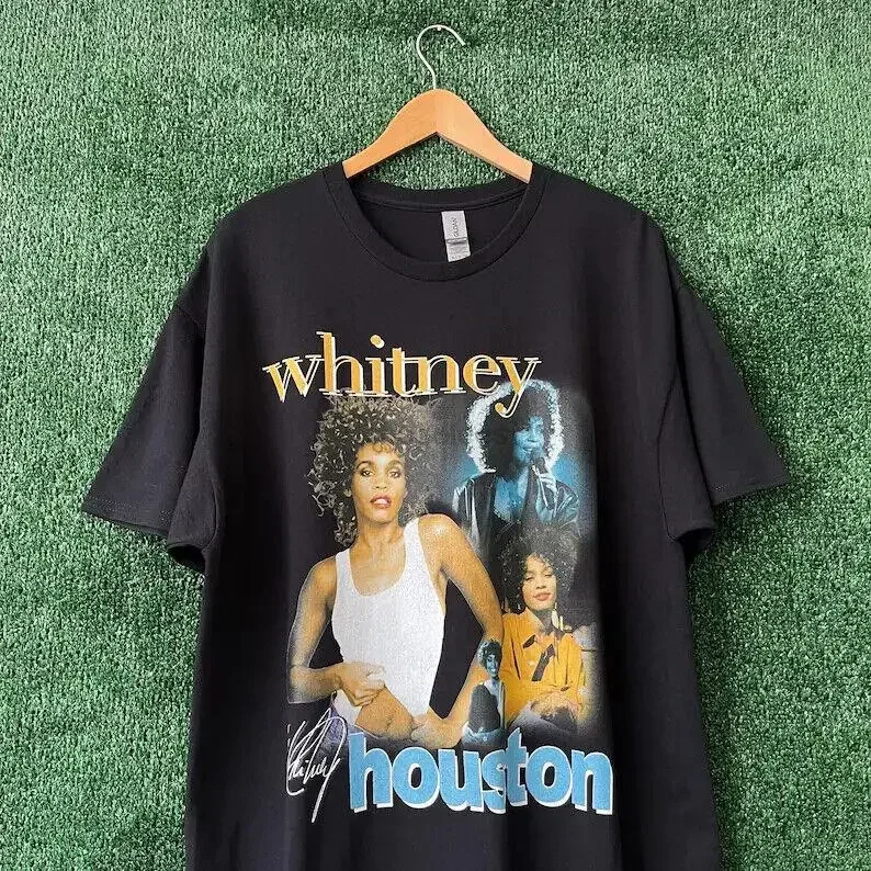 Vintage Style Whitney Houston Graphic Tee Shirt AN17635