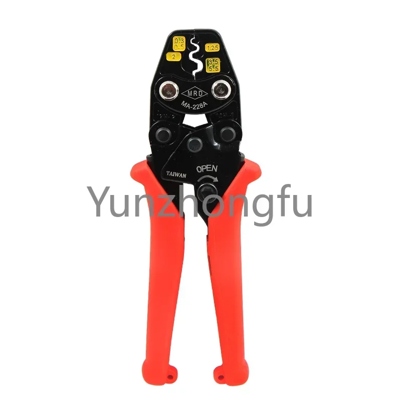 

The Same Type of Ratchet Type Cold Pressing Pliers Clamp Wire Crimping Pliers Terminal Electrician Wiring Is Labor-saving