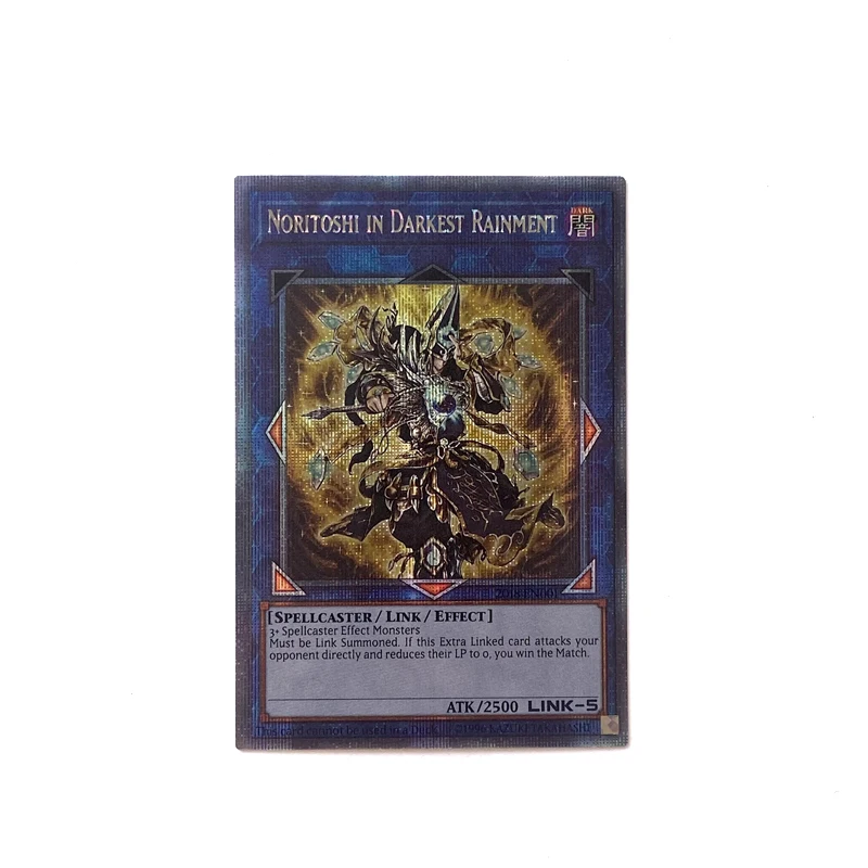 ORICA YUGIOH-Cartes de proxy de bricolage, Noritoshi dans la pluie la plus foncée, ADonsu, Okami des pics divins, cartes d\'anime non originales