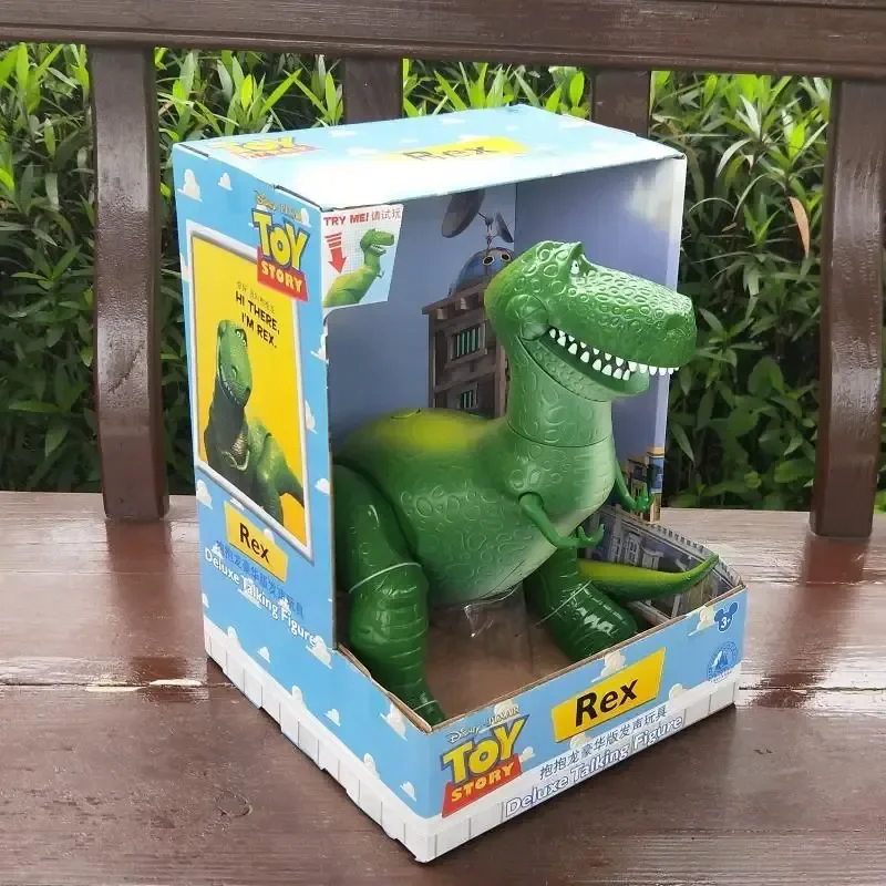 Disney Toy Story 4 Rex The Green Dinosaur Pvc Action Figures Model Dolls Legs Can Move Collection decora i giocattoli dei regali di Anime