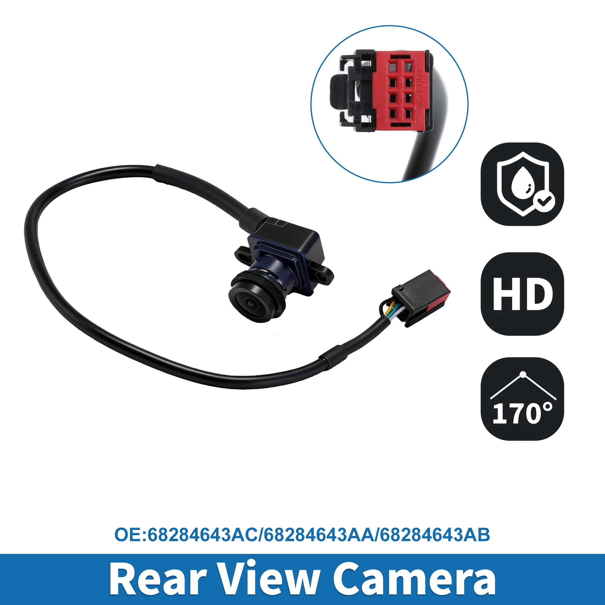 UXCELL Rear View Camera for Ram ProMaster 1500 2500 2016 2017 for ProMaster 3500 16-23