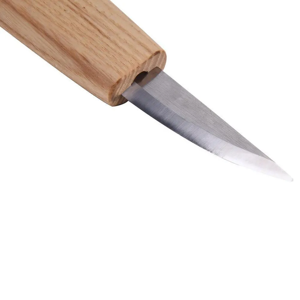 

3 pcs Wood Carving Tool Set Stainless Steel Spoon Knife Paring Scraper Hook For Diy Wooden Craft Outdoor Use Carving Knife Set