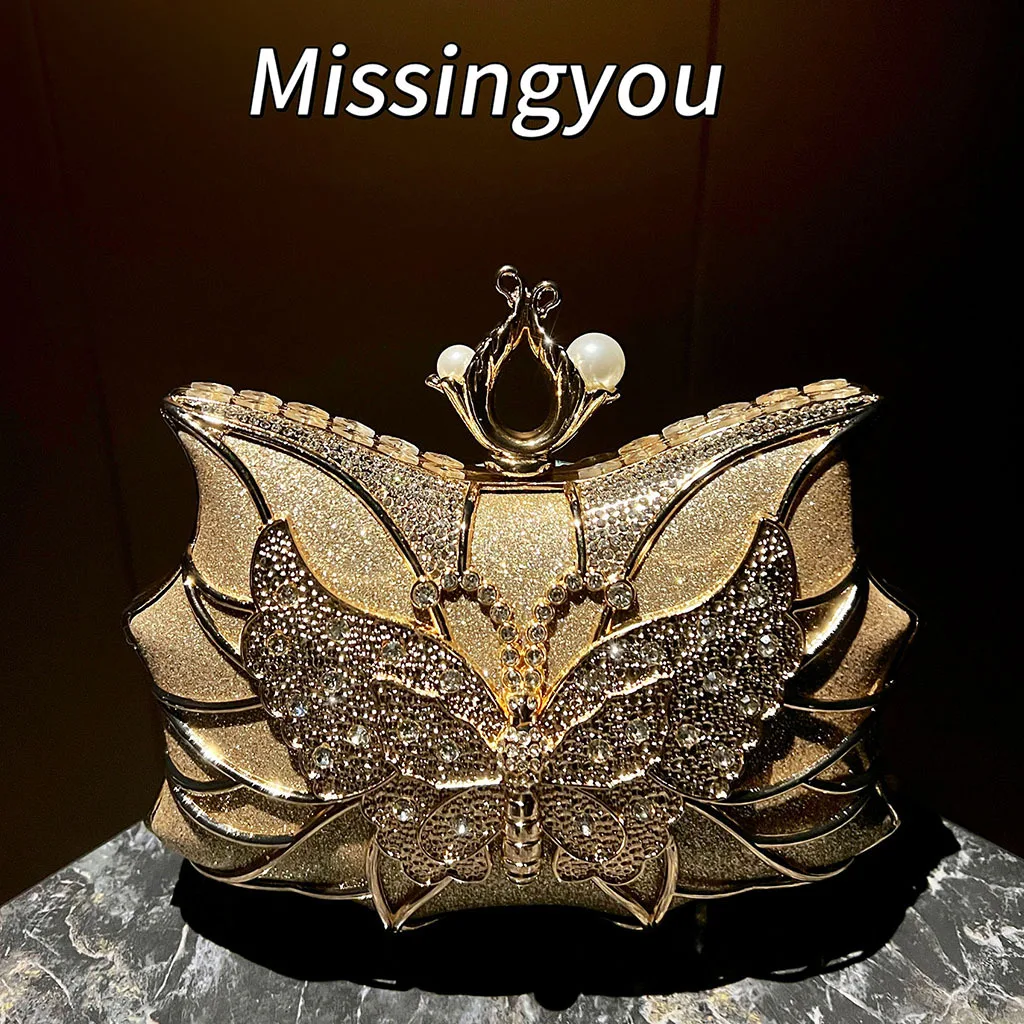 New fashion dinner diamond clutch wedding bridesmaid  dress  shoulder ball bag evening bag