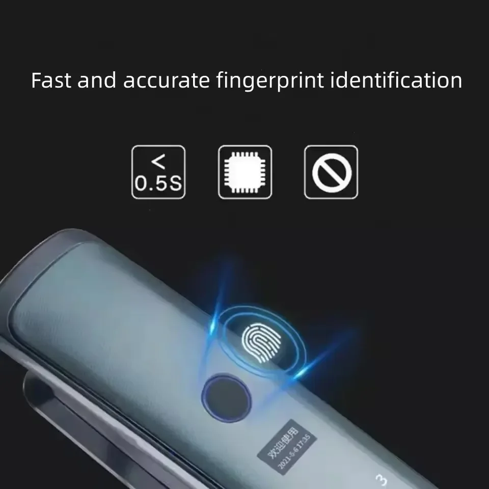 Smartier 3D Face WIFI Smart Fully Automatic Smart Lock Fingerprint APP Card Key Unlock Intelligent Door Lock With Camera