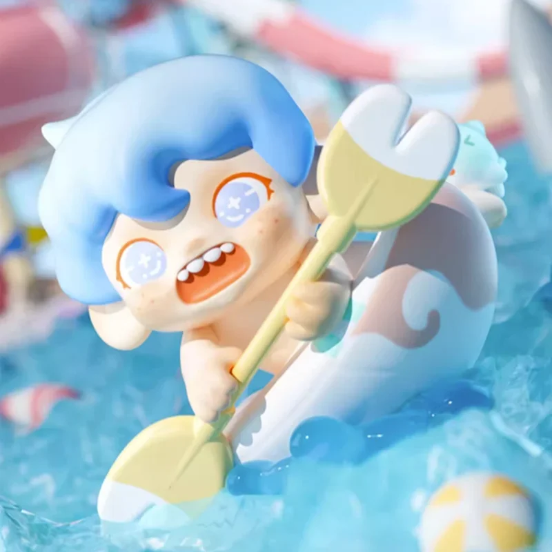 DUDOO3 Mischievous Amusement Park Series Blind Box Guess Bag Mystery Box Toys Doll Cute Figure Desktop Ornaments Gift Collection