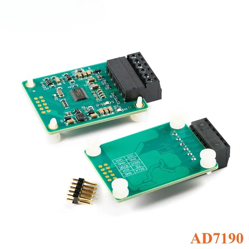AD7190 24-Bit High Precision Strain Bridge ADC Acquisition Board Module