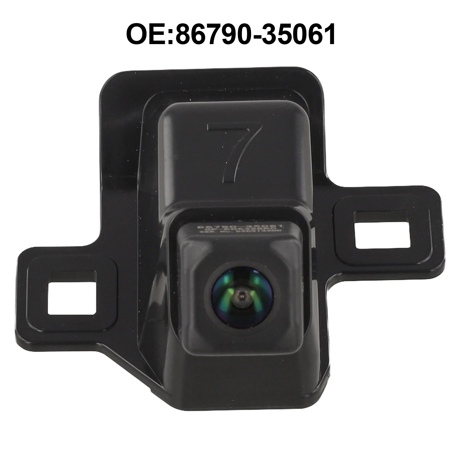 

Car Safety Vehicle Reversal Black Reversing Camera Camera Replacement Vehicle Backup Camera ABS Rearview Camera