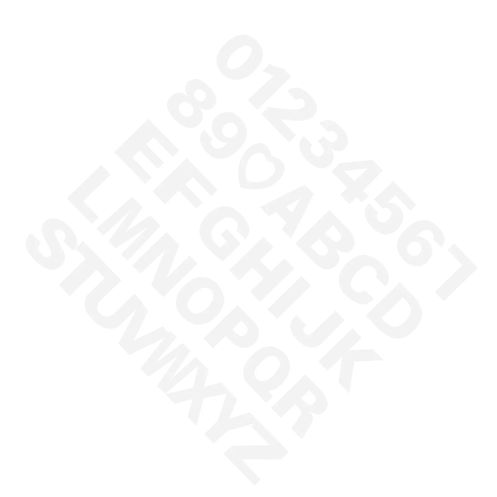 

37pcs Cake Templates Number Alphabet Stencils For Diy Baking Painting Molds Creative Cake Decorating Tools Birthday Wedding